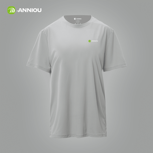 #Grey Quick-drying Running T-shirt
