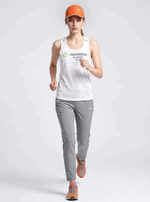 #Grey Straight Leg Casual Athletic Pants