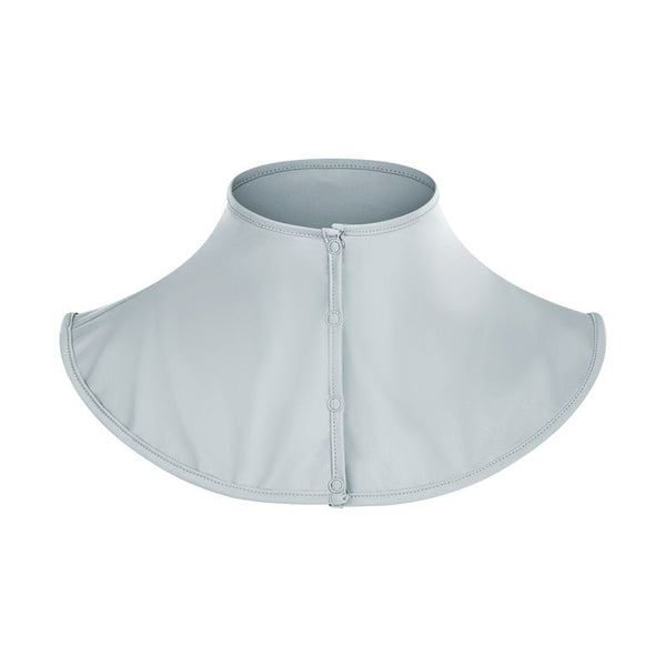 #Gray UV Protection Neck Gaiter UPF 50+