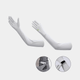 Grey anniou Cooling UV Protection Arm Sleeves