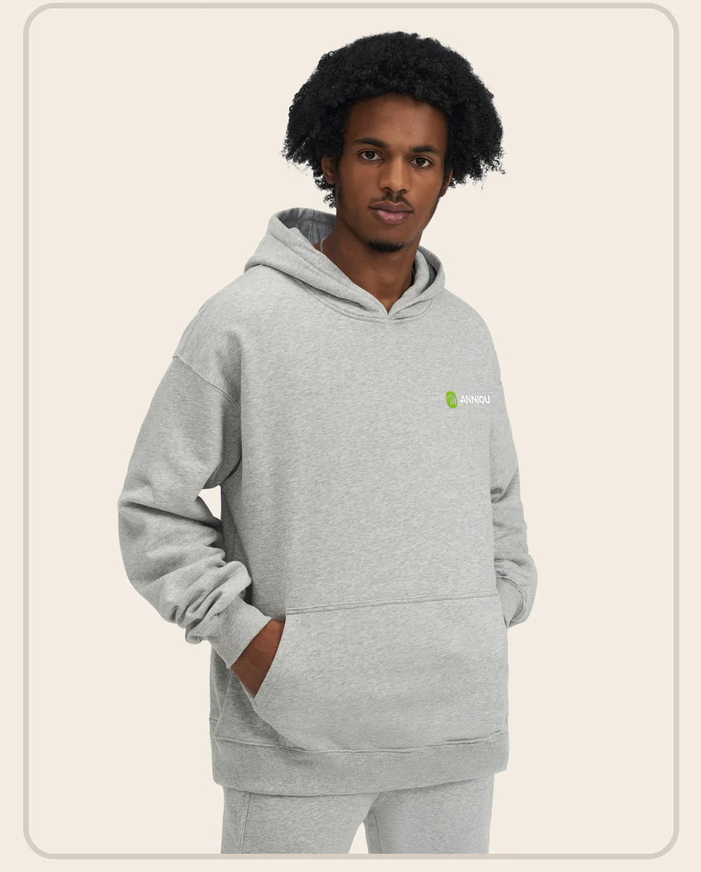 Oversized Pullover Urban Sports Hoodie