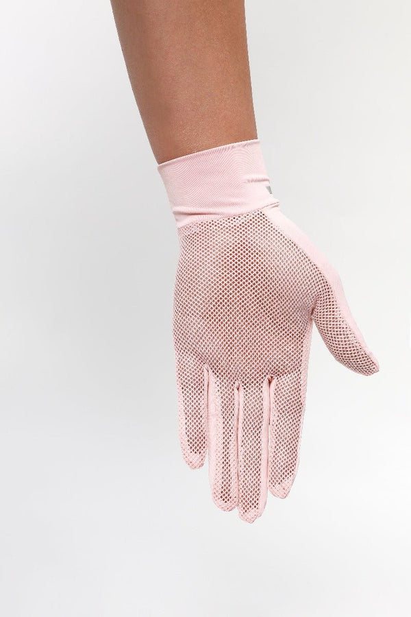 Guanti traspiranti da sole con protezione UPF 50+ per donna