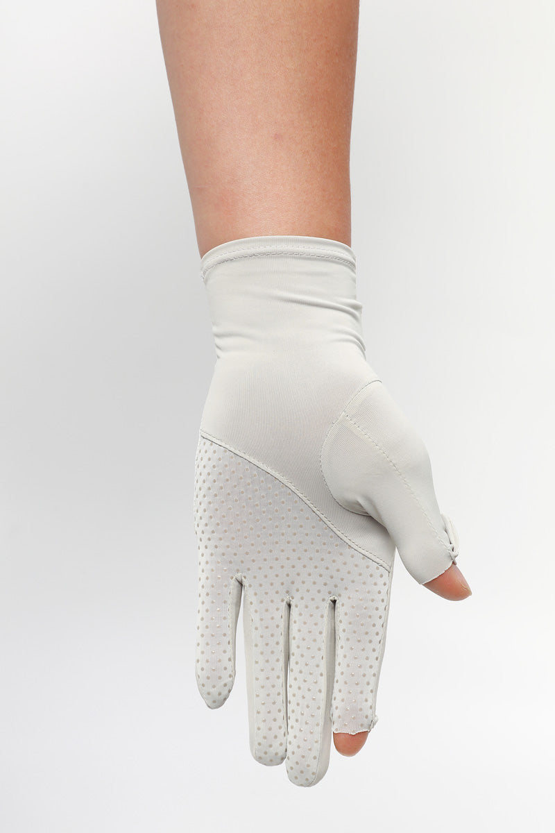 UPF 50+ Color-Block Anti-Slip Gloves