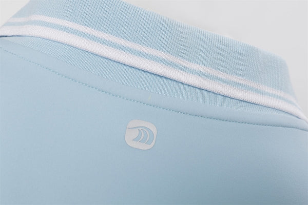 UPF 50+ Colorblock Polo Pickleball Skirt Set