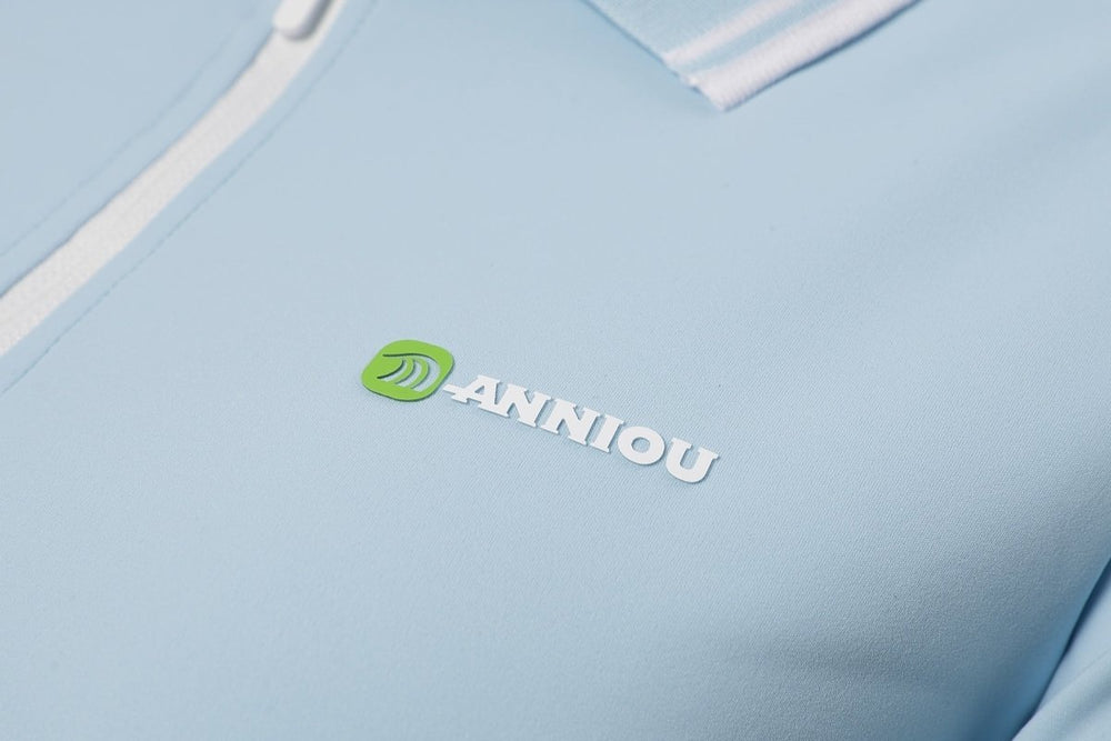 UPF 50+ Colorblock Polo Pickleball Skirt Set