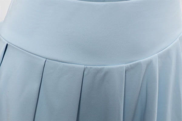 UPF 50+ Colorblock Polo Pickleball Skirt Set