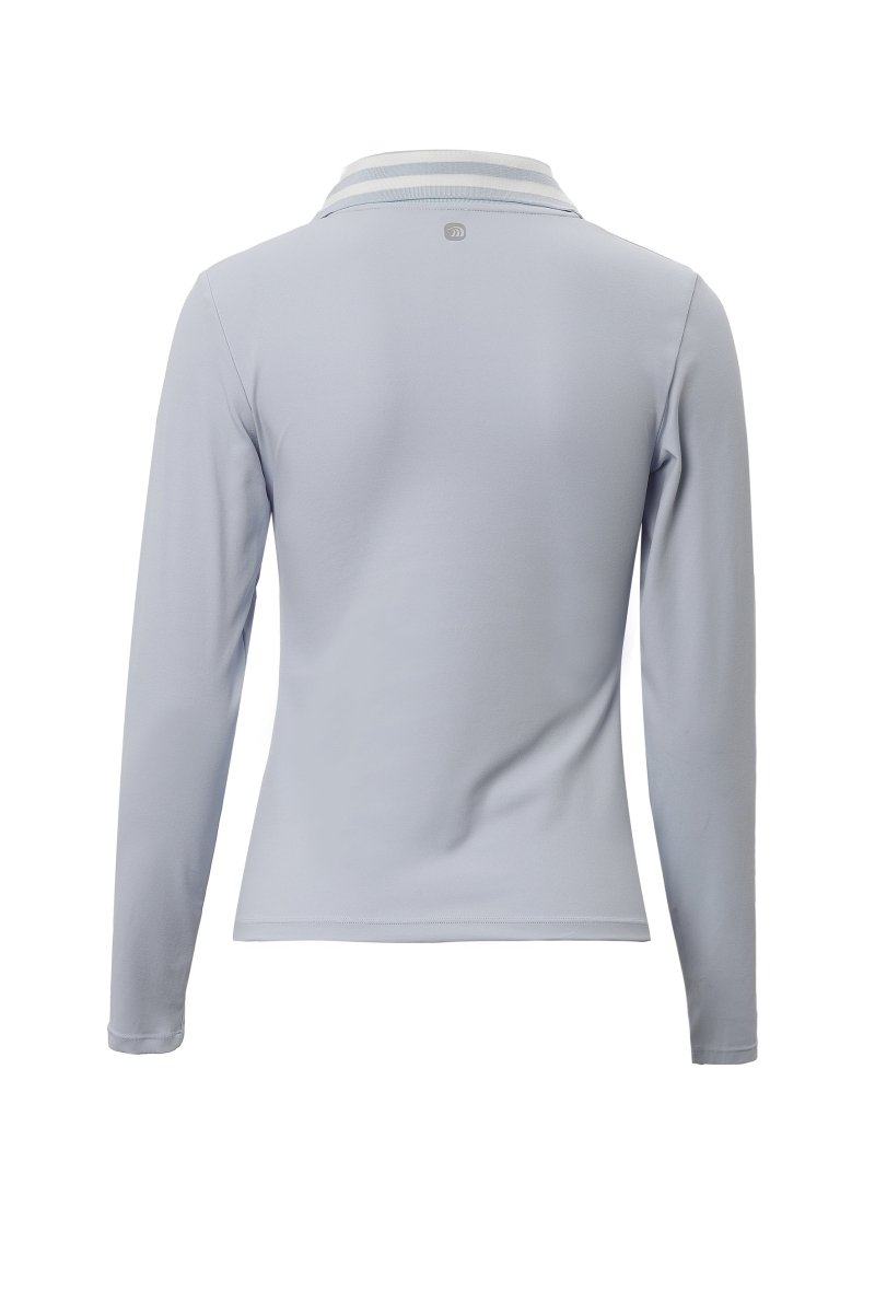 UPF 50+ Long-Sleeve Pickleball Polo