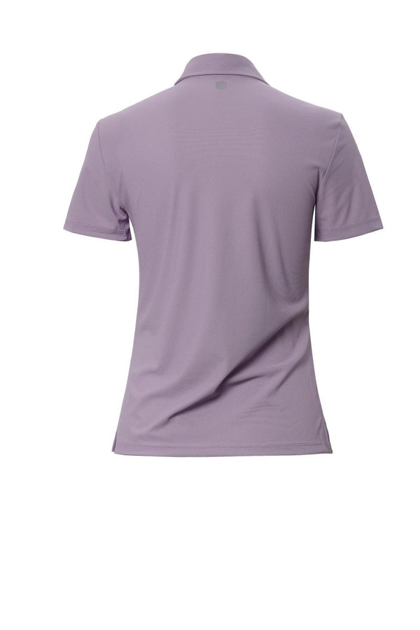 Top corto da yoga a maniche corte UPF 50+