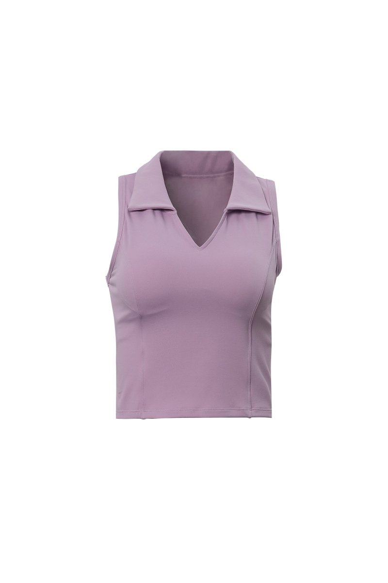 Sleeveless Pickleball Polo Top