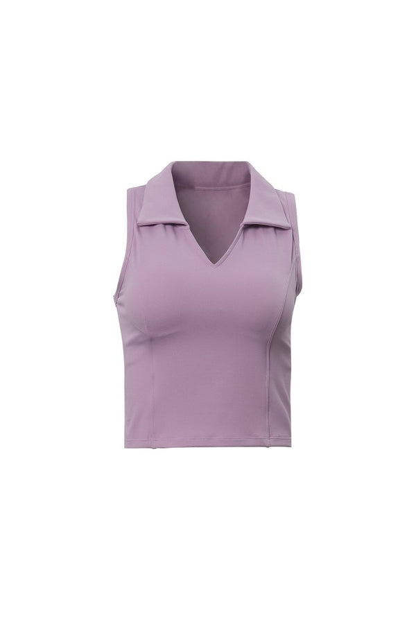 Sleeveless Pickleball Polo Top