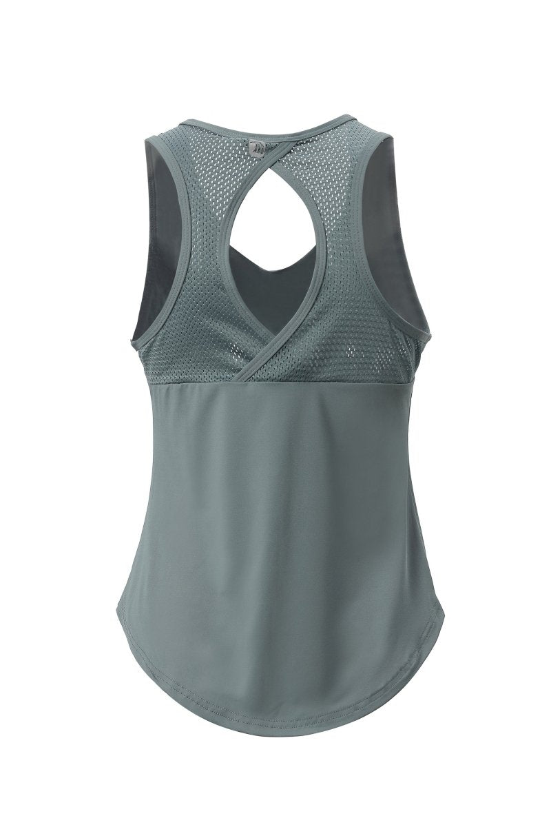 Sleeveless Athletic Yoga Top