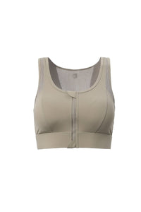 Women's Zip Front Sports Bra