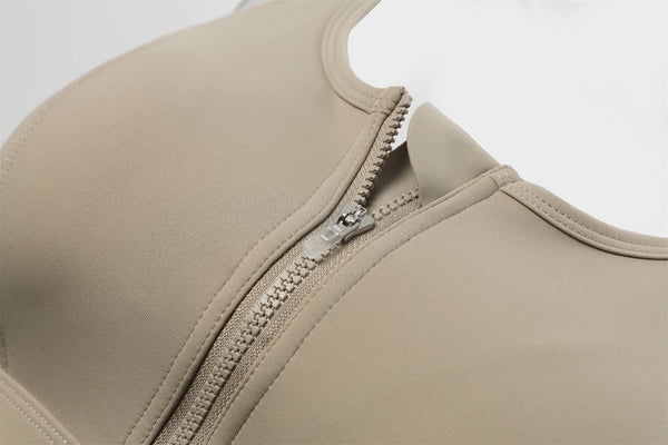 Reggiseno sportivo da donna all'ingrosso a asciugatura rapida con scollo a U