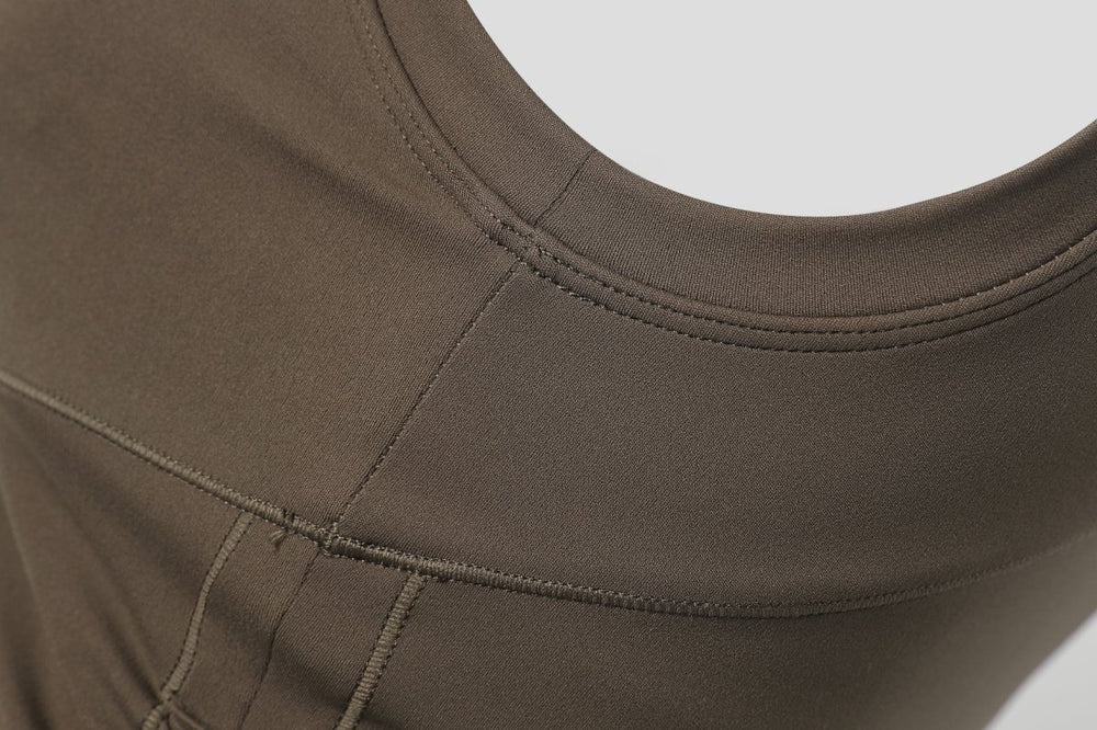 Side Ruched Sports Tank