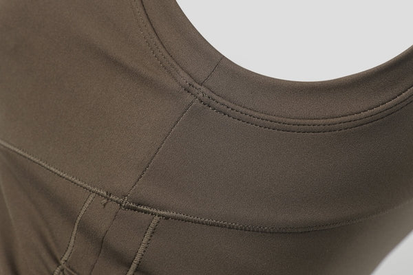 Side Ruched Sports Tank