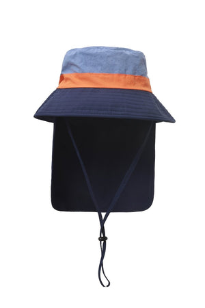 UPF 50+ Kids’ Neck Flap Bucket Hat
