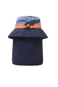 UPF 50+ Kids’ Neck Flap Bucket Hat