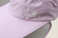 UPF 50+ Wide Brim Visor Hat