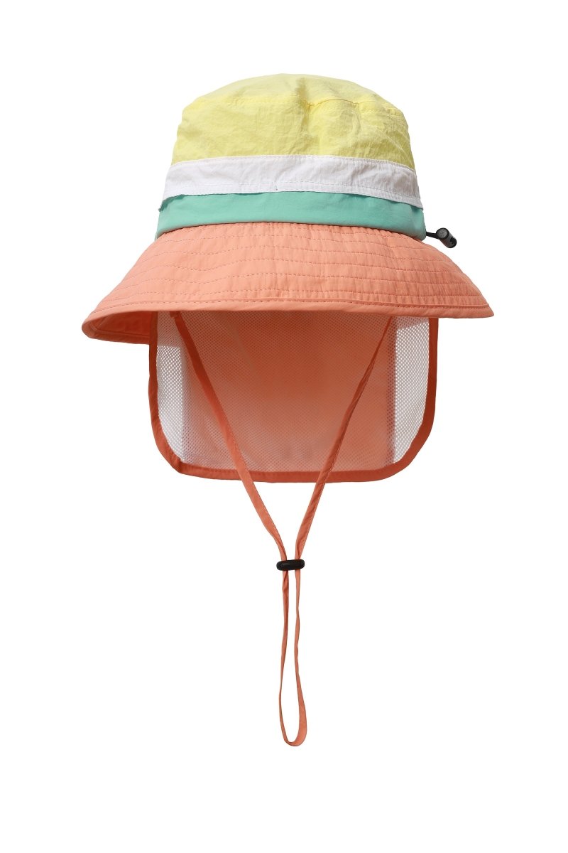 UPF 50+ Color-Block Kids’ Bucket Hat