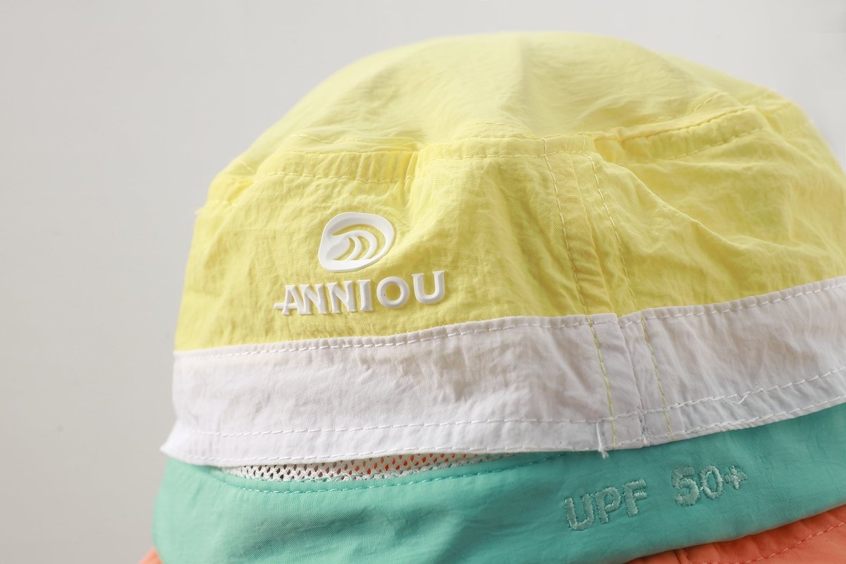 UPF 50+ Color-Block Kids’ Bucket Hat