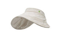 UPF 50+ Curved Wide Brim Visor Hat
