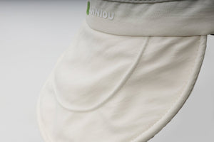 UPF 50+ Curved Wide Brim Visor Hat