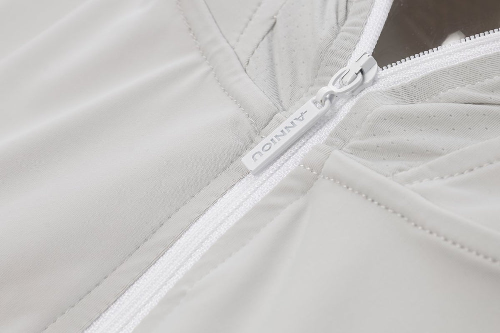 Zip Up Thumbhole Hooded Jacket UPF50+