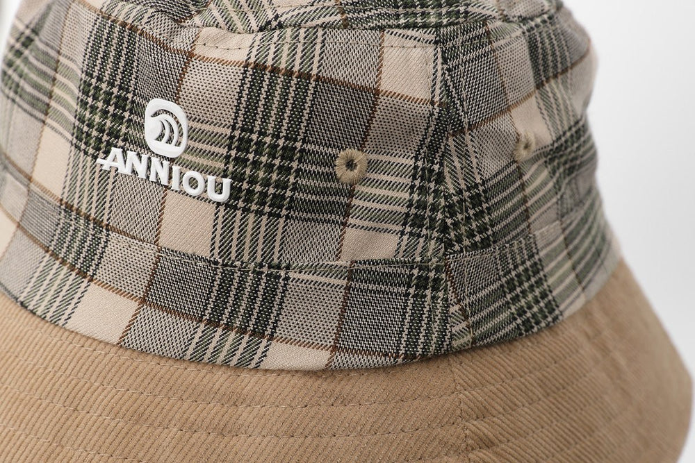 UPF 50+ Plaid Bucket Hat