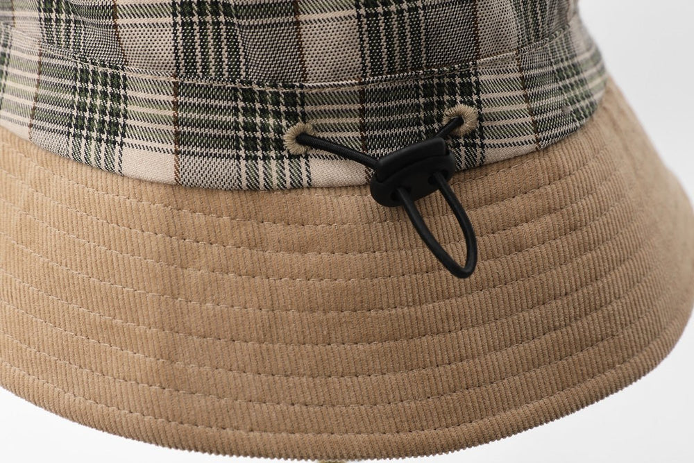 UPF 50+ Plaid Bucket Hat