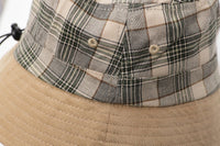 UPF 50+ Plaid Bucket Hat