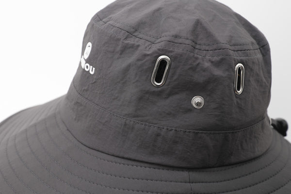 UPF 50+ Wide Brim Foldable Bucket Hat