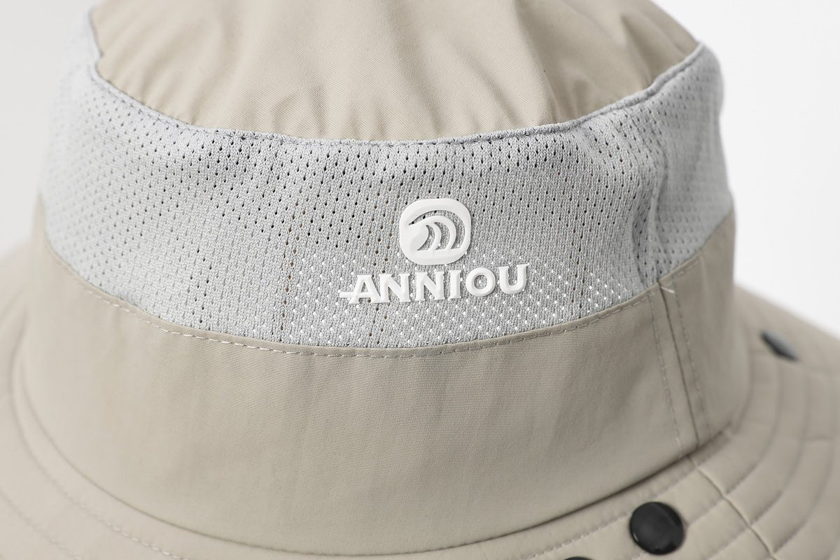 UPF 50+ Bucket Hat with Face & Neck Cover