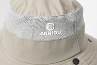 UPF 50+ Bucket Hat with Face & Neck Cover