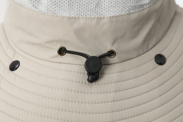 UPF 50+ Bucket Hat with Face & Neck Cover