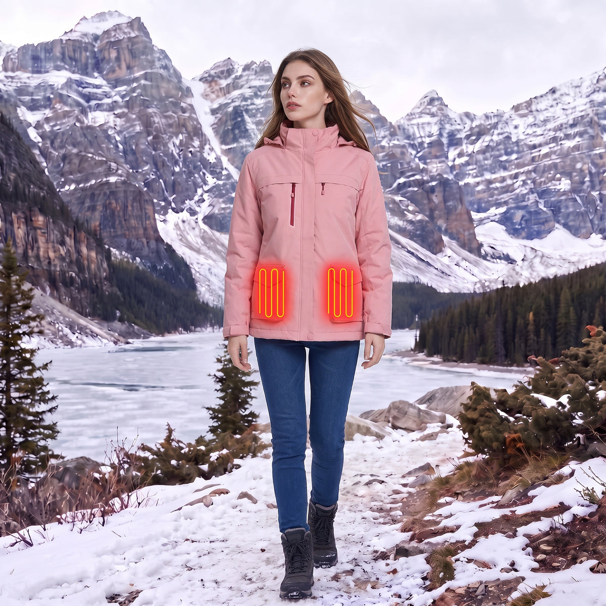 Heated Waterproof Softshell Jacket