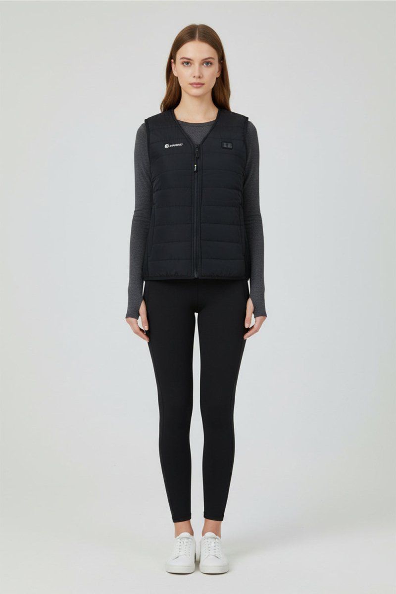Women's Dual Control V Neck Heated Vest