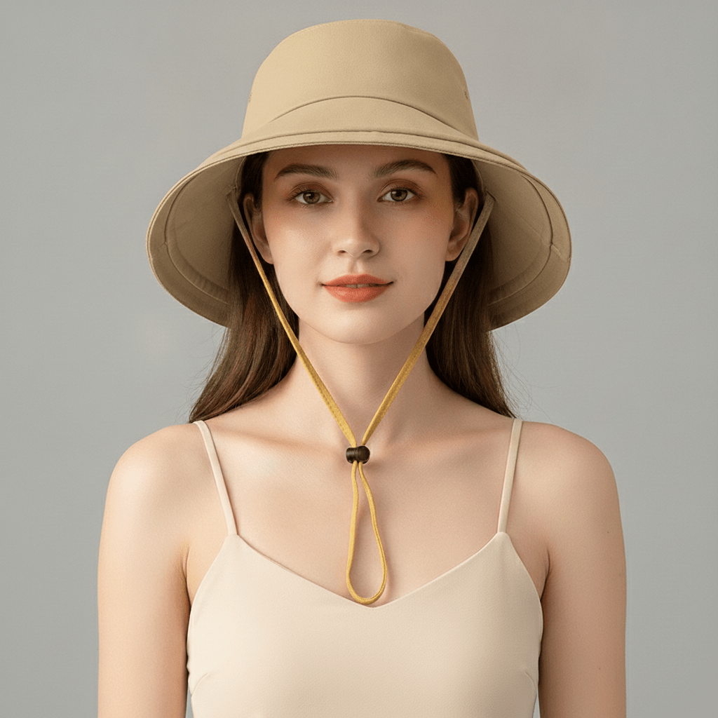 Khaki Expedition Sun Hat UPF 50+