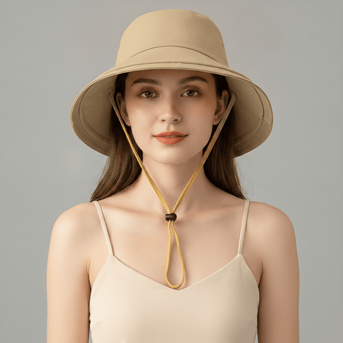 #Khaki Expedition Sun Hat UPF 50+