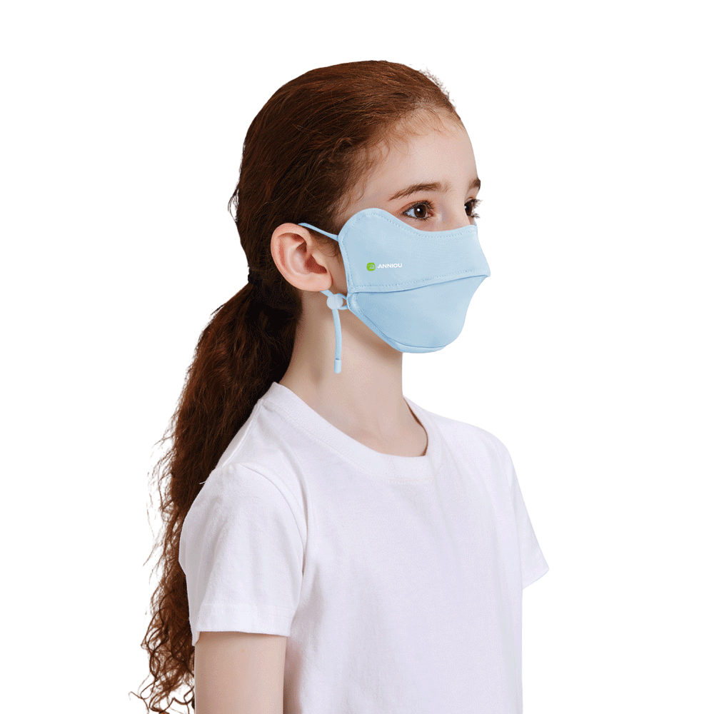 Kids Light Blue UV Protection Mask