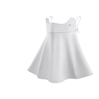 Kids Light Gray Antibacterial UV Face Mask UPF 50+