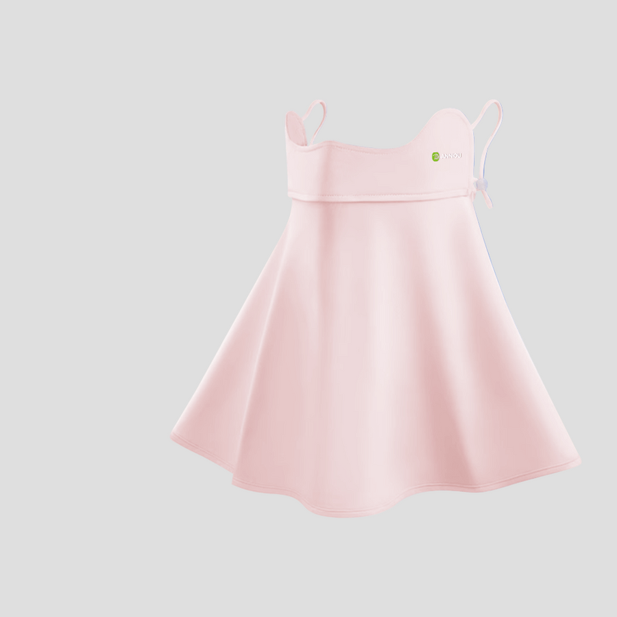 Kids Pink Antibacterial UV Face Mask UPF 50+