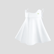 Kids White Antibacterial UV Face Mask UPF 50+