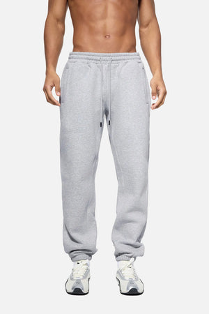 #LightGrey Heavyweight Fleece Lined Joggers