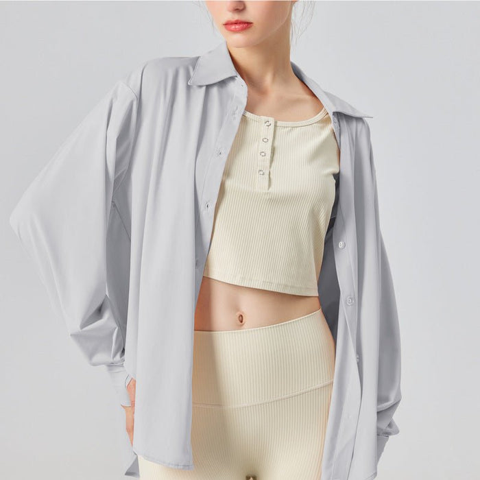 Light Grey Sun Protective UPF 50+ Sun Shirt