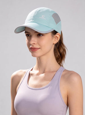 #Lightblue UPF50+Quick-Dry Sport Cap