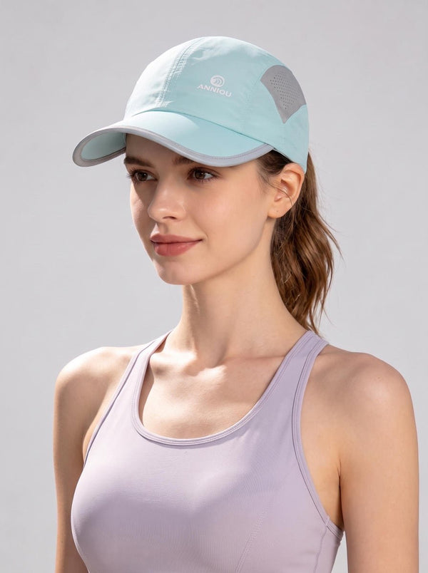 #Lightblue UPF50+Quick-Dry Sport Cap