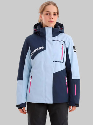 #Lightblue Women's Ski Jacket Outdoor