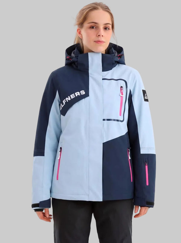 #Lightblue Women's Ski Jacket Outdoor