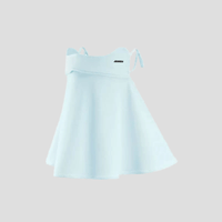 Light blue summer face cover UPF 50+