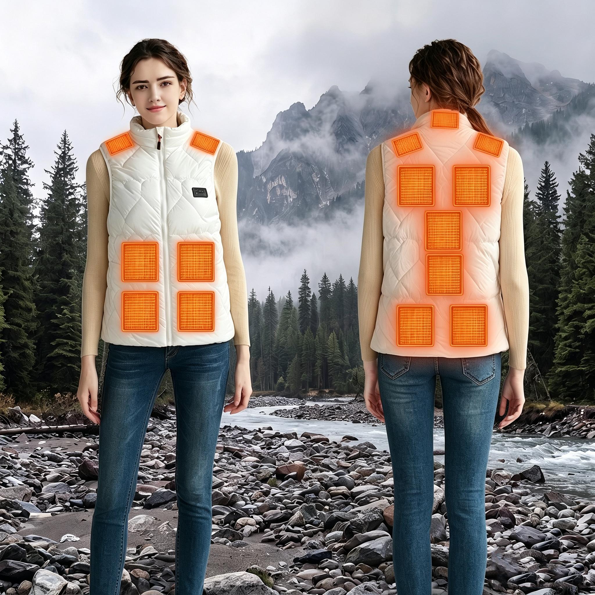 Lightweight USB Heated Sleeveless Gilet